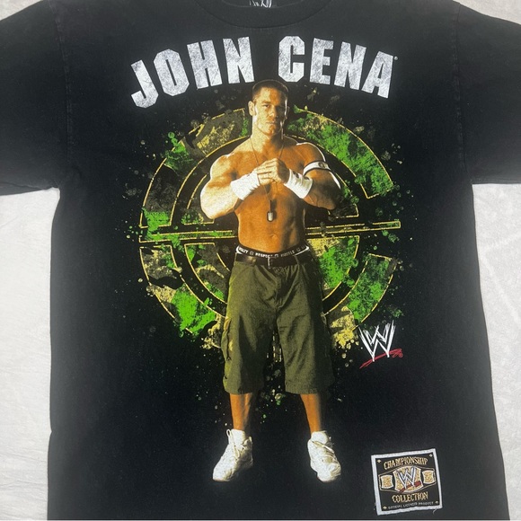 WWE JOHN CENA CHAMPIONSHIP COLLECTION T-SHIRT - Picture 2 of 5